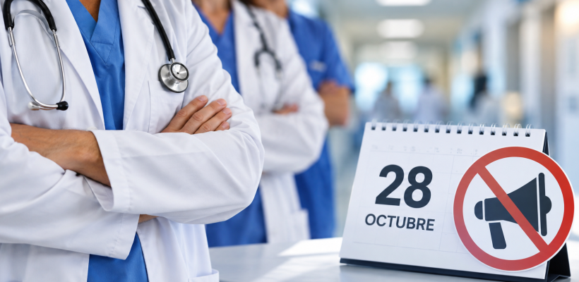 Huelga médica cancelada el 28 de octubre